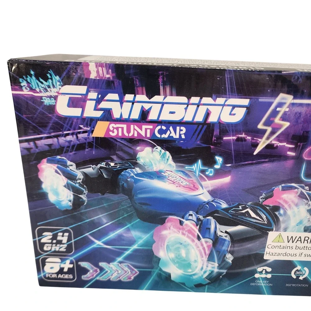 Climbing Stunt Car 108A 2.4GHz RC Gesture Sensing Remote Control Toy Blue